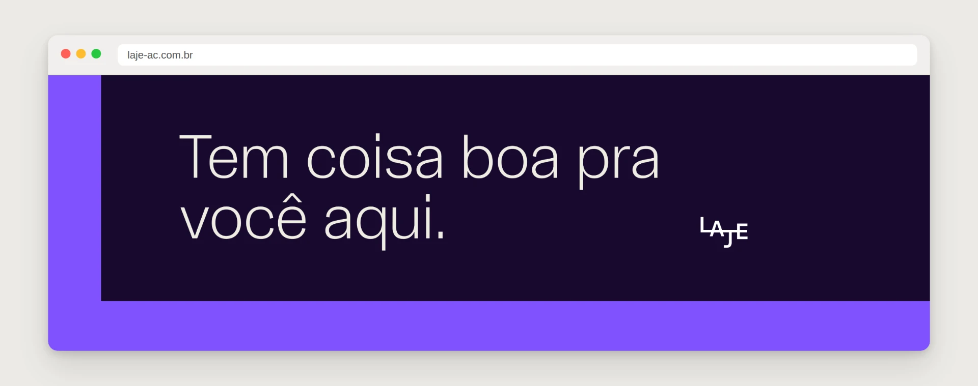 Banner Tem coisa boa pra você aqui