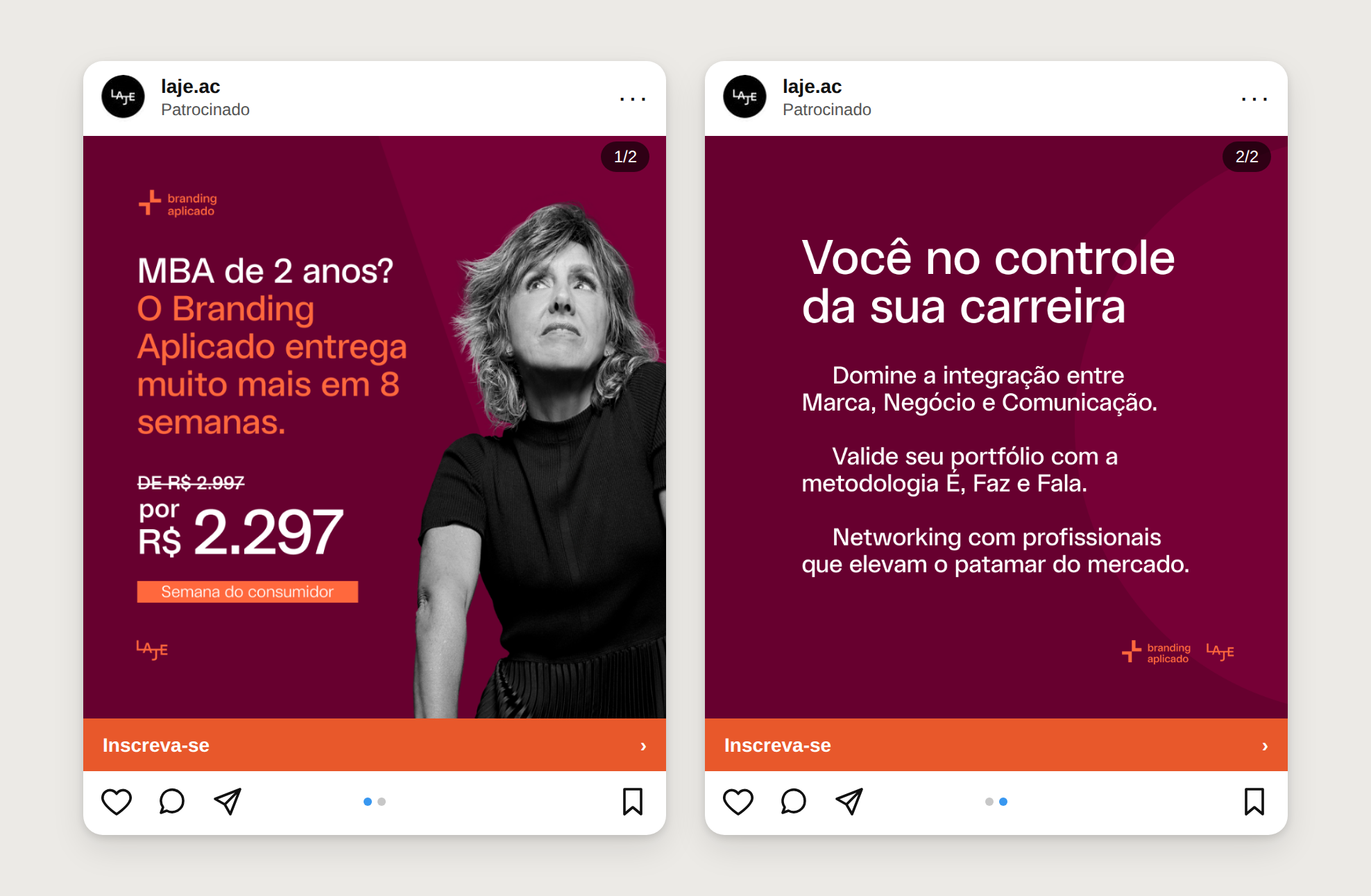Carrossel do Branding Aplicado na Semana do Consumidor